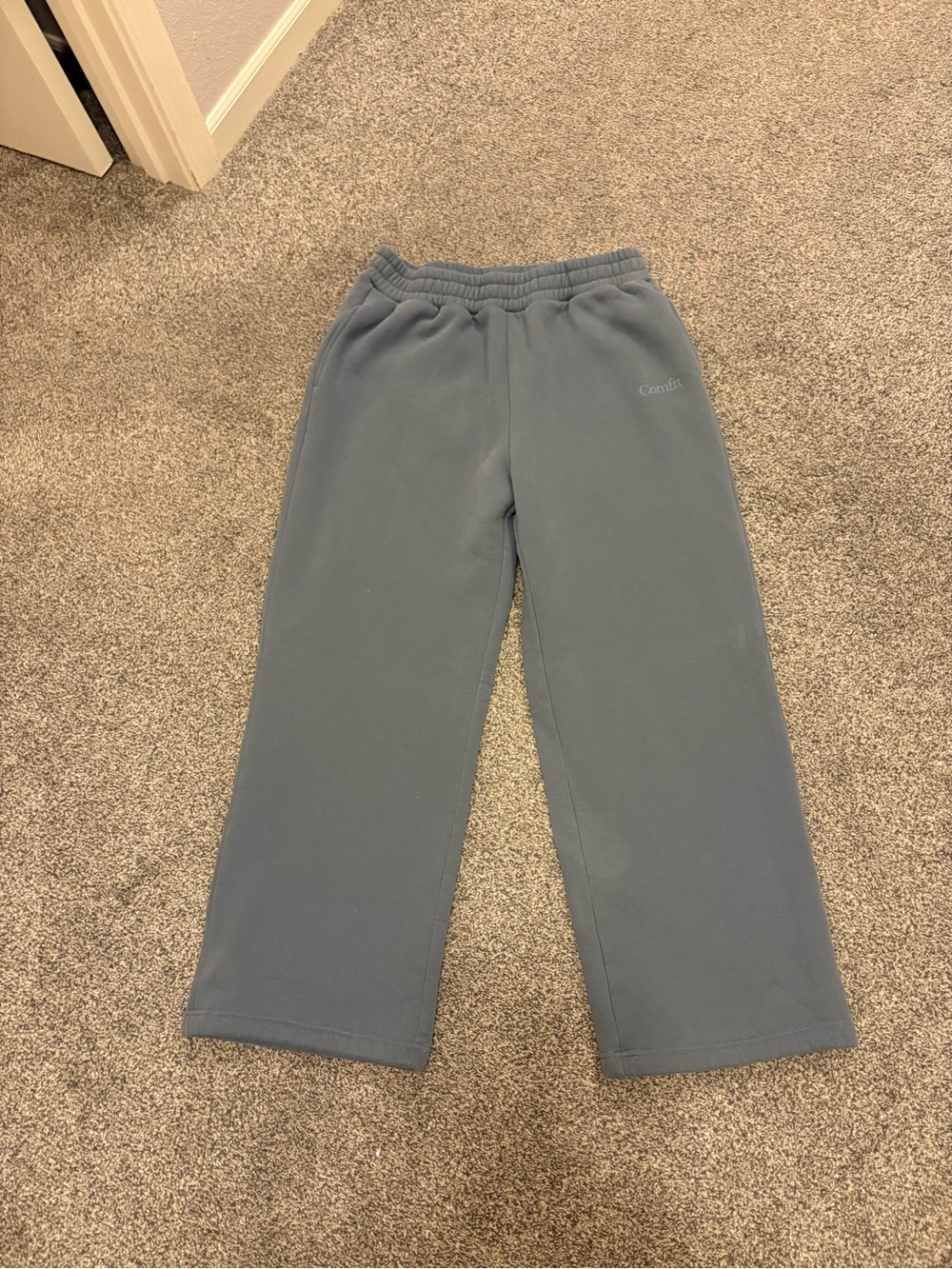 COMFRT- XL Steel gray Unisex straight Joggers